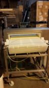 Safeline Conveyor Metal Detector 4" H x 31.5" W, Model , S/N 2531164, Owner Item Number 23, (Located