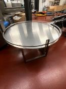S/S Rotary Accumulation Table (Located in Youngstown, Ohio) (SOLD SUBJECT TO SELLER CONFIRMATION)