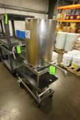 Aprox. 10 Gal. S/S Counter Top Kettle, Mounted on HaulMaster Scissor Lift Portable Cart & Stool,