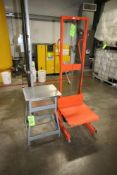 Portable Lift Table, with Central Machinery S/S Table (LOCATED IN BEAVER FALLS, PA) (Rigging,