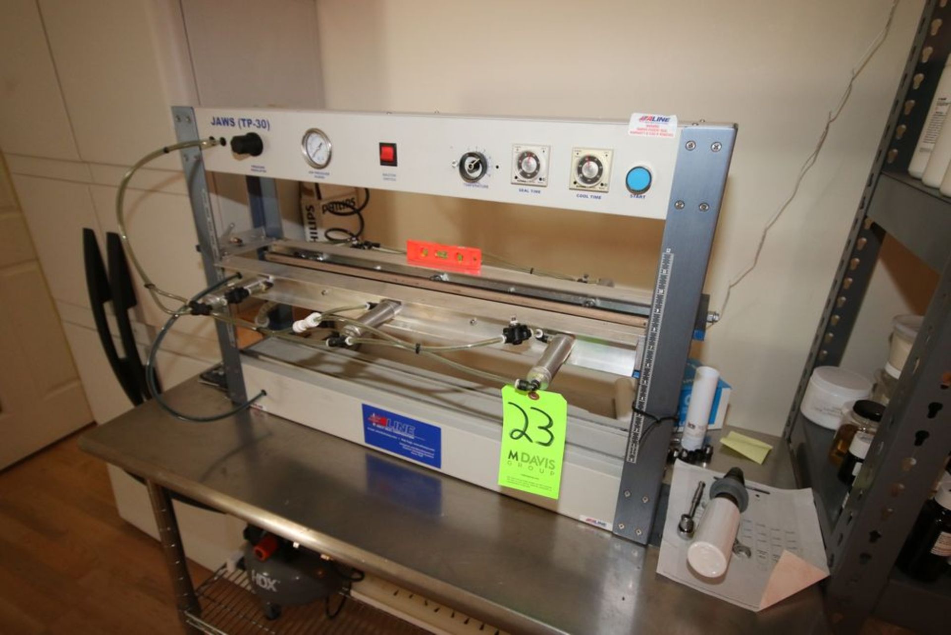 Aline Heat Sealer, M/N JAWS (TP-30), with Aprox. 29-1/2 W Sealing Area (LOCATED IN BEAVER FALLS, PA) - Image 2 of 3