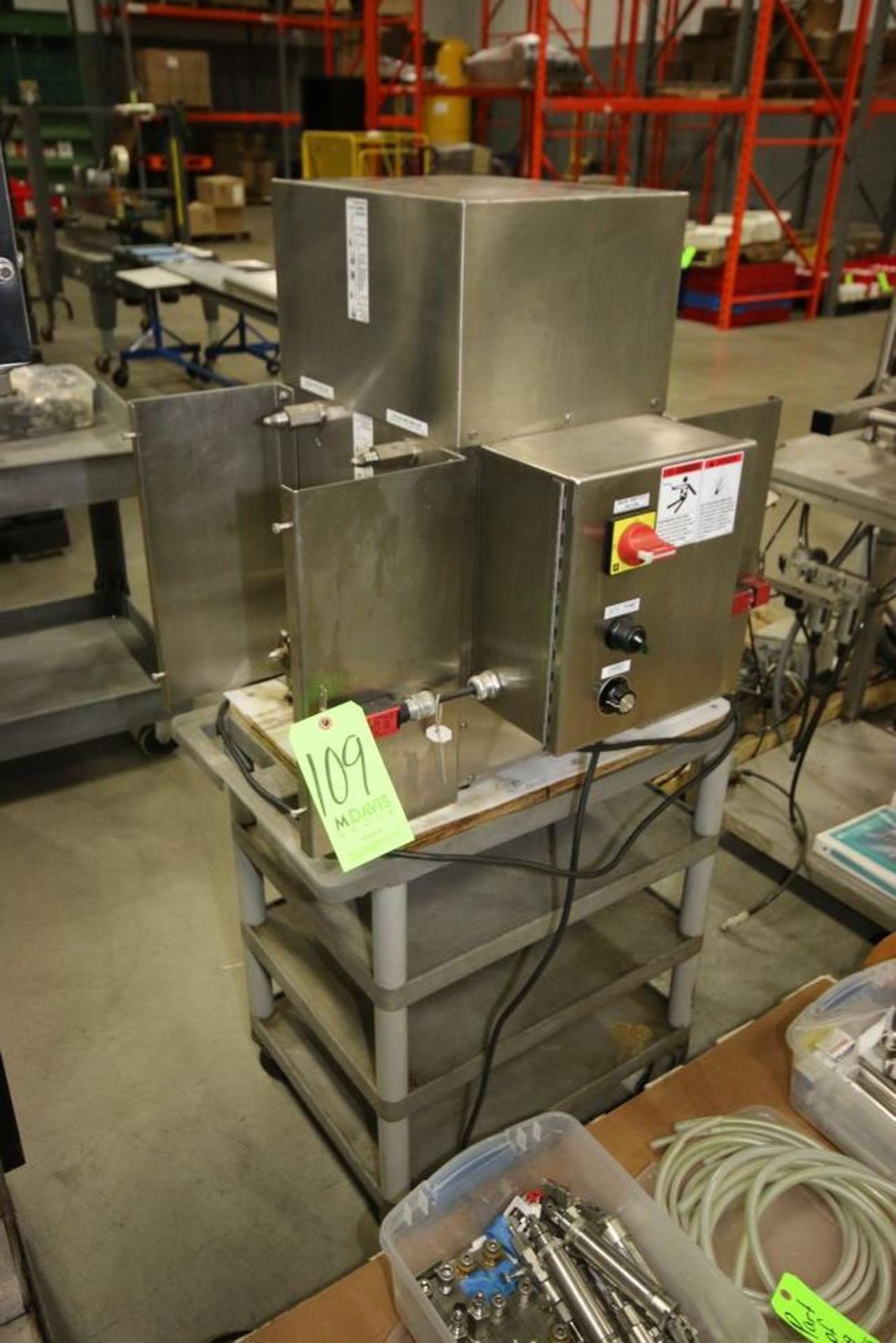 Filamatic Liquid Filling Machine, M/N DAB-8-4, S/N 021238, with Foot Pedal, with Spare Parts - Image 3 of 7