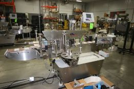 Chicago Automated Labeling Machine, M/N C2SOHW002, with Aprox. 10' L Conveyor x 7-1/2" W Plastic