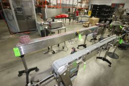 Inline Filling Systems S/S Product Conveyor, S/N 4300, 110 Volts, 60 Hz, Includes Drive, Overall