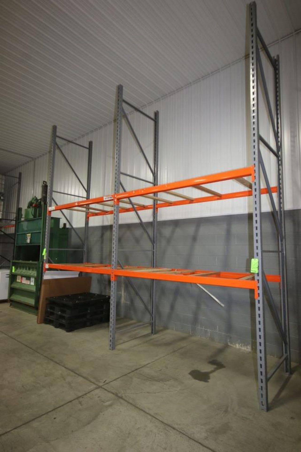 6-Sections of Pallet Racking, Includes (8) Aprox. 195" Uprights with (10) Sets of Aprox. 95-1/2" L - Image 4 of 4