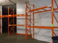 Pallet Racking, with (39) 12' Uprights & (121) 96" L Cross Beams, No Grating (LOCATED IN BEAVER FAL