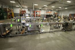 Oden 2-Nozzel Servo/Fill Filler, M/N S/F HD MOD, S/N 3280, Air 3 CFM @ 80 PSI, with (2) Waukesha