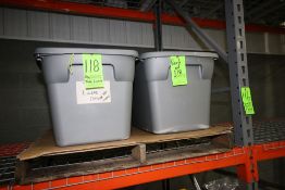 Plastic Liners for Schutz Plastic Storage Totes, Located in (2) Totes on Pallet (LOCATED IN BEAVER