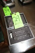 Brookfield S/S Spindle Set, Aprox. (6) S/S Pieces, with Hard Case (LOCATED IN BEAVER FALLS, PA) (