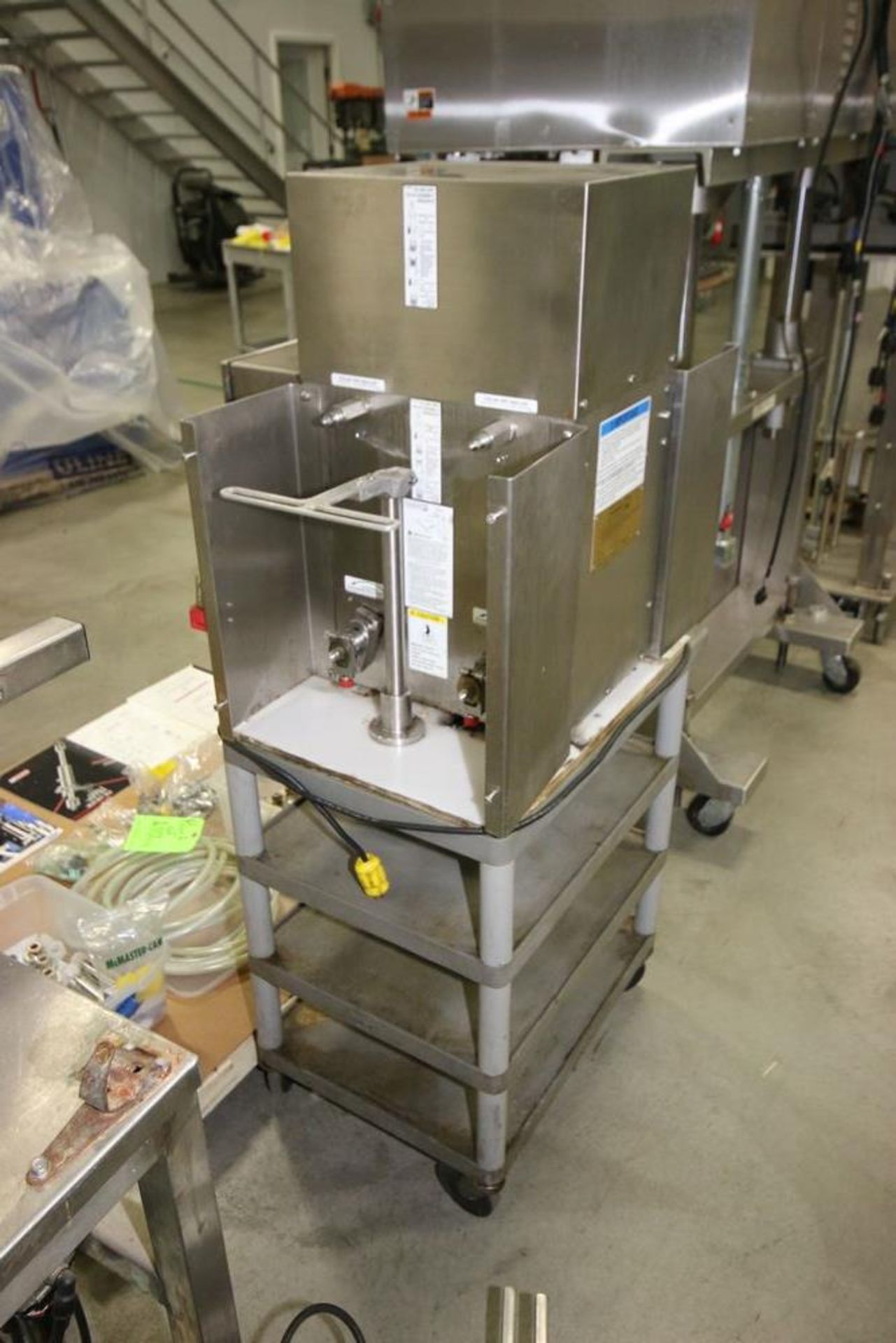 Filamatic Liquid Filling Machine, M/N DAB-8-4, S/N 021238, with Foot Pedal, with Spare Parts - Image 5 of 7