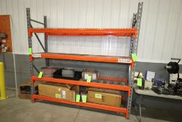 4-Shelf Warehouse Shelving Unit, Overall Dims.: Aprox. 102" L x 24-1/2" W (LOCATED IN BEAVER