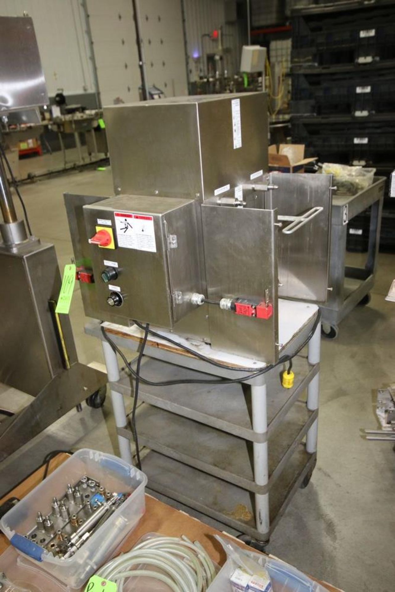 Filamatic Liquid Filling Machine, M/N DAB-8-4, S/N 021238, with Foot Pedal, with Spare Parts - Image 4 of 7