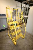 Uline 4-Step Portable Stairs, Tilt & Roll Style (LOCATED IN BEAVER FALLS, PA) (Rigging, Loading &