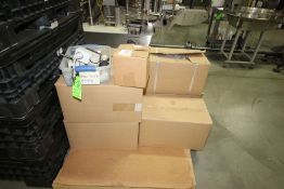 Pallet of Assorted Plastic Tote Liner with Bin of Tote Parts (LOCATED IN BEAVER FALLS, PA) (Rigging,