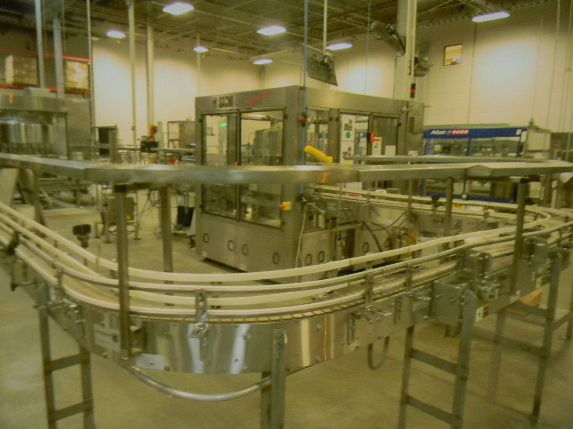 Single File Conveyor, All S/S, 5' Straight, to 90° (L) Turn, To 6’ Straight, To 90° (L) Turn - Image 2 of 3