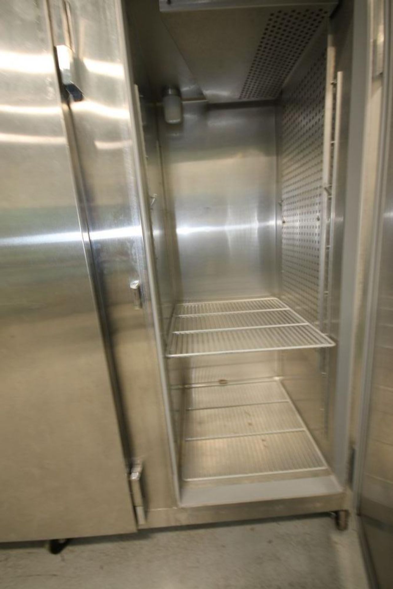 Continental Triple Door S/S Refrigerator, Mounted on Casters, Overall Dims.: Aprox. 84" L x 36" W - Image 5 of 6