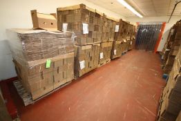 13-Pallets of Corrugated Boxes (NOTE: See Photo for Sample) (LOCATED IN GLOUCESTER, MA) (Rigging,