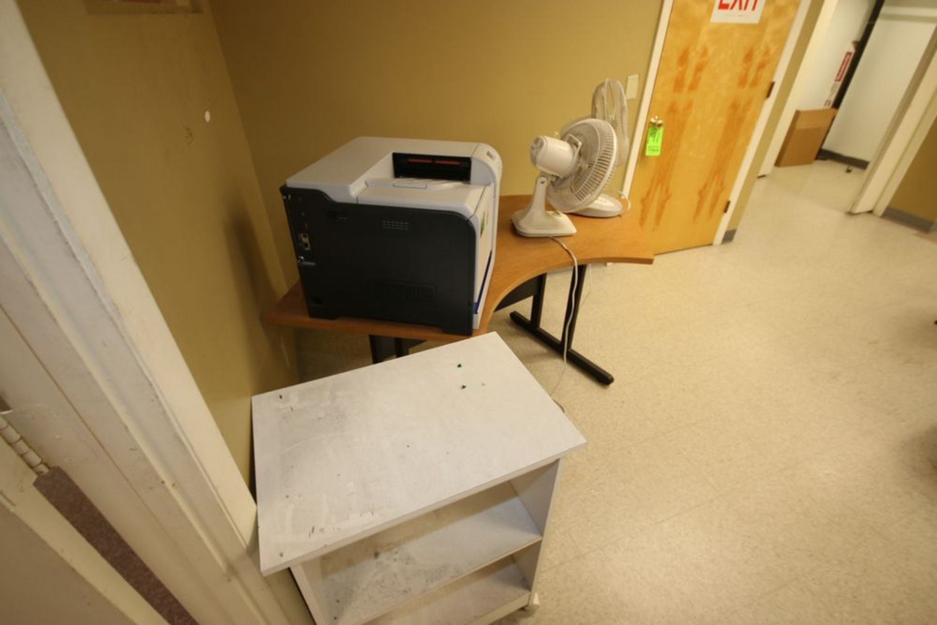 Contents of Upstairs Offices, Includes Desks, Roller Chairs, Vertical Filing Cabinets, Common Area - Image 4 of 5