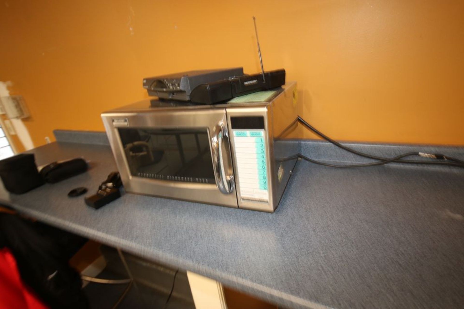 Contents of Break Room, Includes (1) S/S Table, (3) Microwaves, Double Door Storage Cabinet, (1) - Image 5 of 6