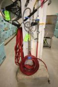 ECOLAB S/S Foaming Station, M/N Commander 4411, with Hose & Nozzel, with (5) S/S Wall Mounted Hose