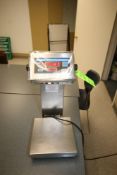 Doran S/S Platform Scales, M/N 8000XLM, with Aprox. 10" L x 10" W S/S Platform, with Digital Read