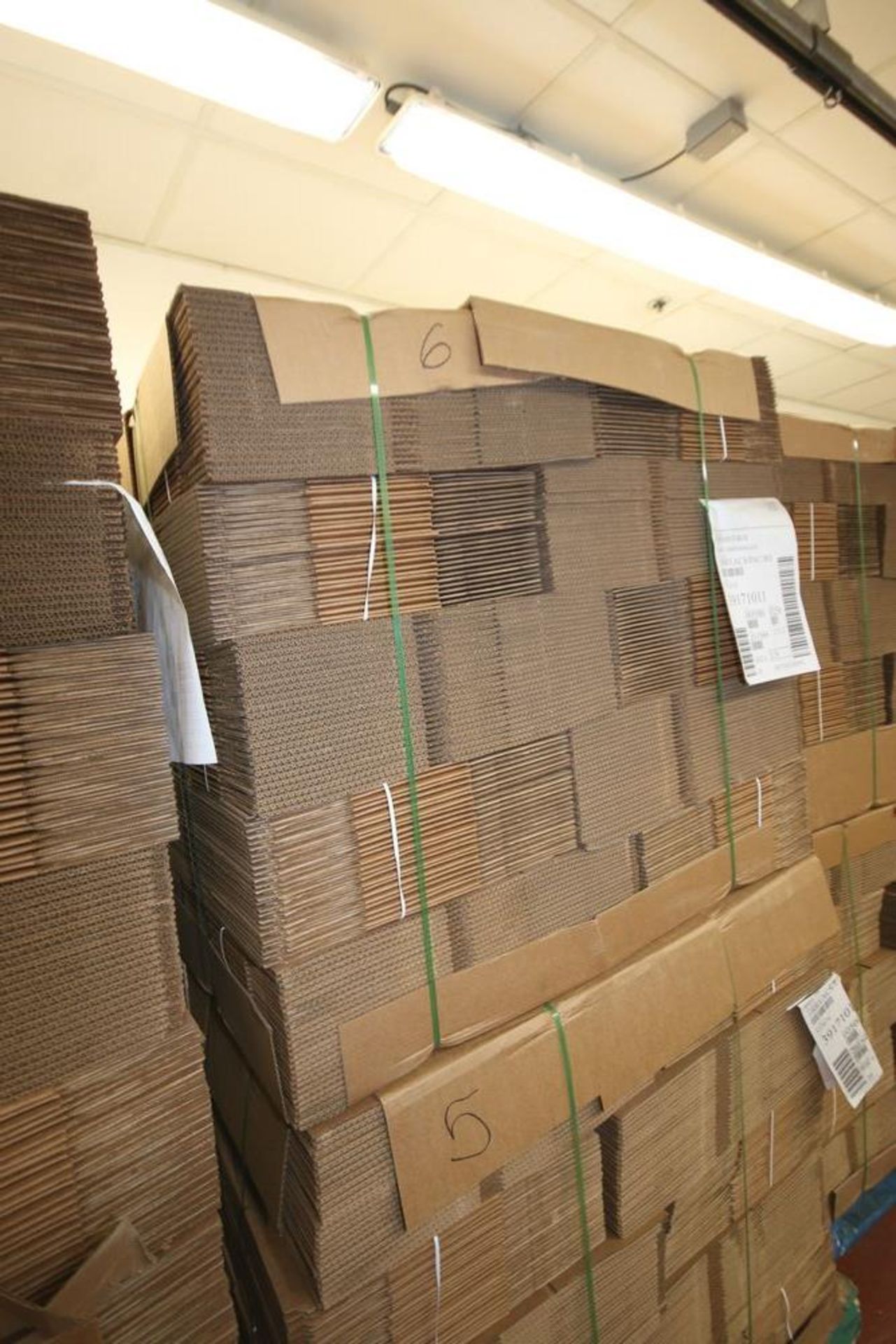 13-Pallets of Corrugated Boxes (NOTE: See Photo for Sample) (LOCATED IN GLOUCESTER, MA) (Rigging, - Image 5 of 7