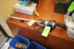 NSF Waring S/S Hand Held Agitator, with S/S Shaft (LOCATED IN GLOUCESTER, MA) (Rigging, Handling &