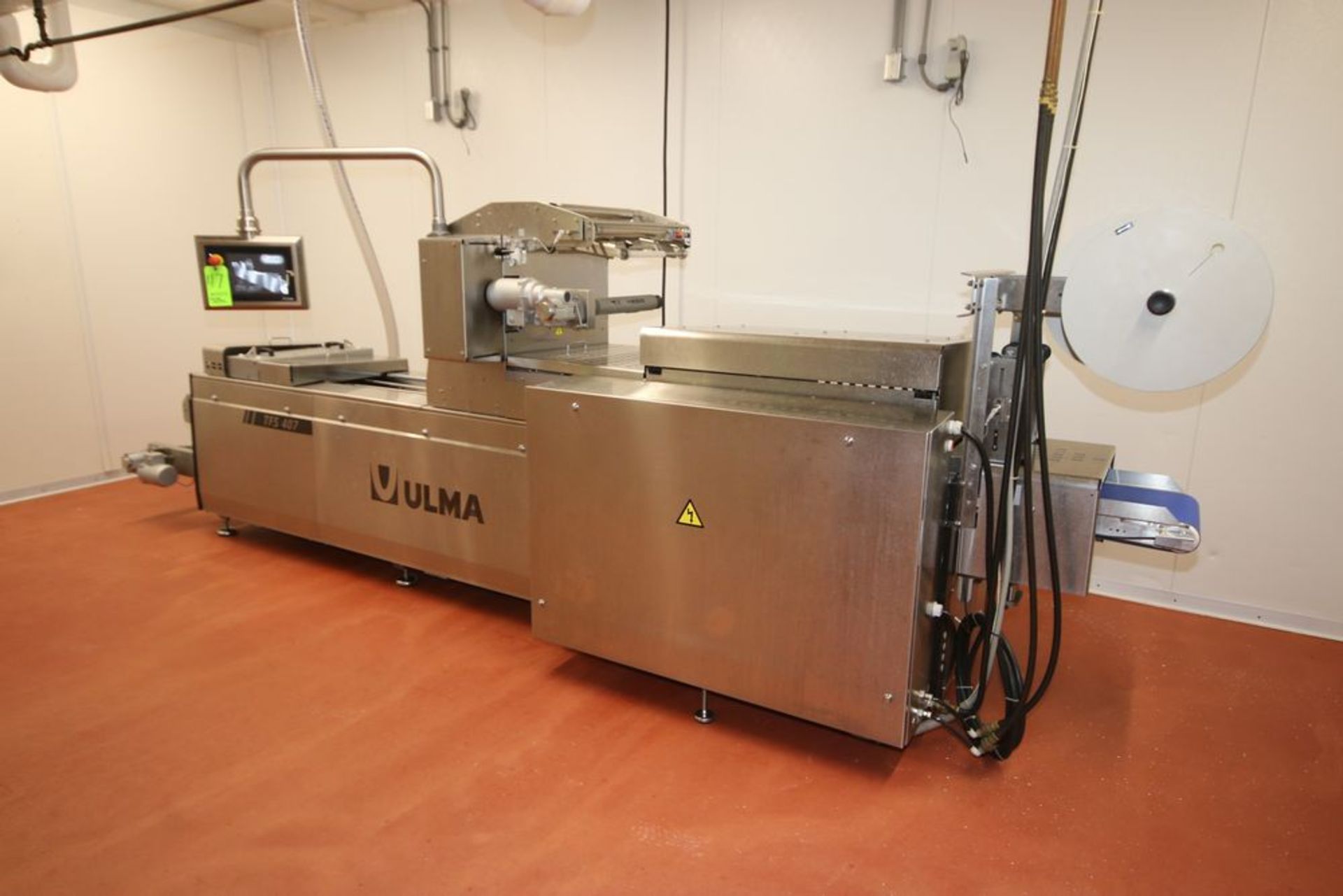 2018 Ulma Vacuum Packaging Machine, M/N TFS 407, S/N 3019981, 220 Volts, 3 Phase, with Touchscreen - Image 3 of 21