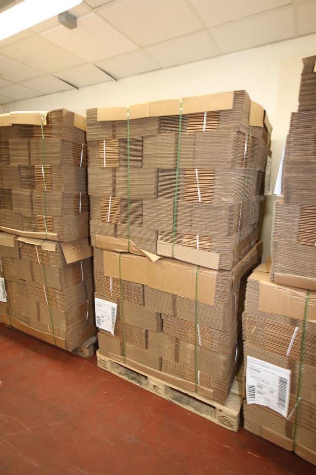 13-Pallets of Corrugated Boxes (NOTE: See Photo for Sample) (LOCATED IN GLOUCESTER, MA) (Rigging, - Image 6 of 7