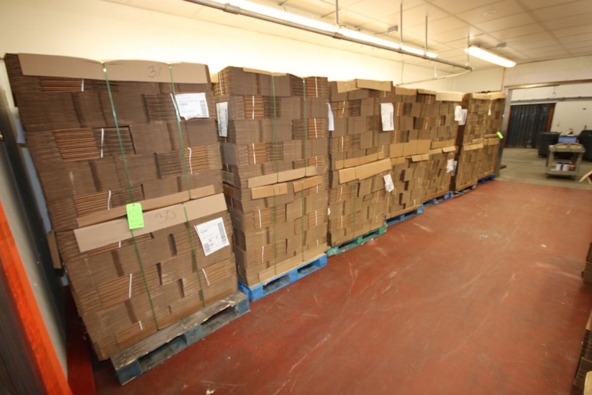 13-Pallets of Corrugated Boxes (NOTE: See Photo for Sample) (LOCATED IN GLOUCESTER, MA) (Rigging, - Image 3 of 7