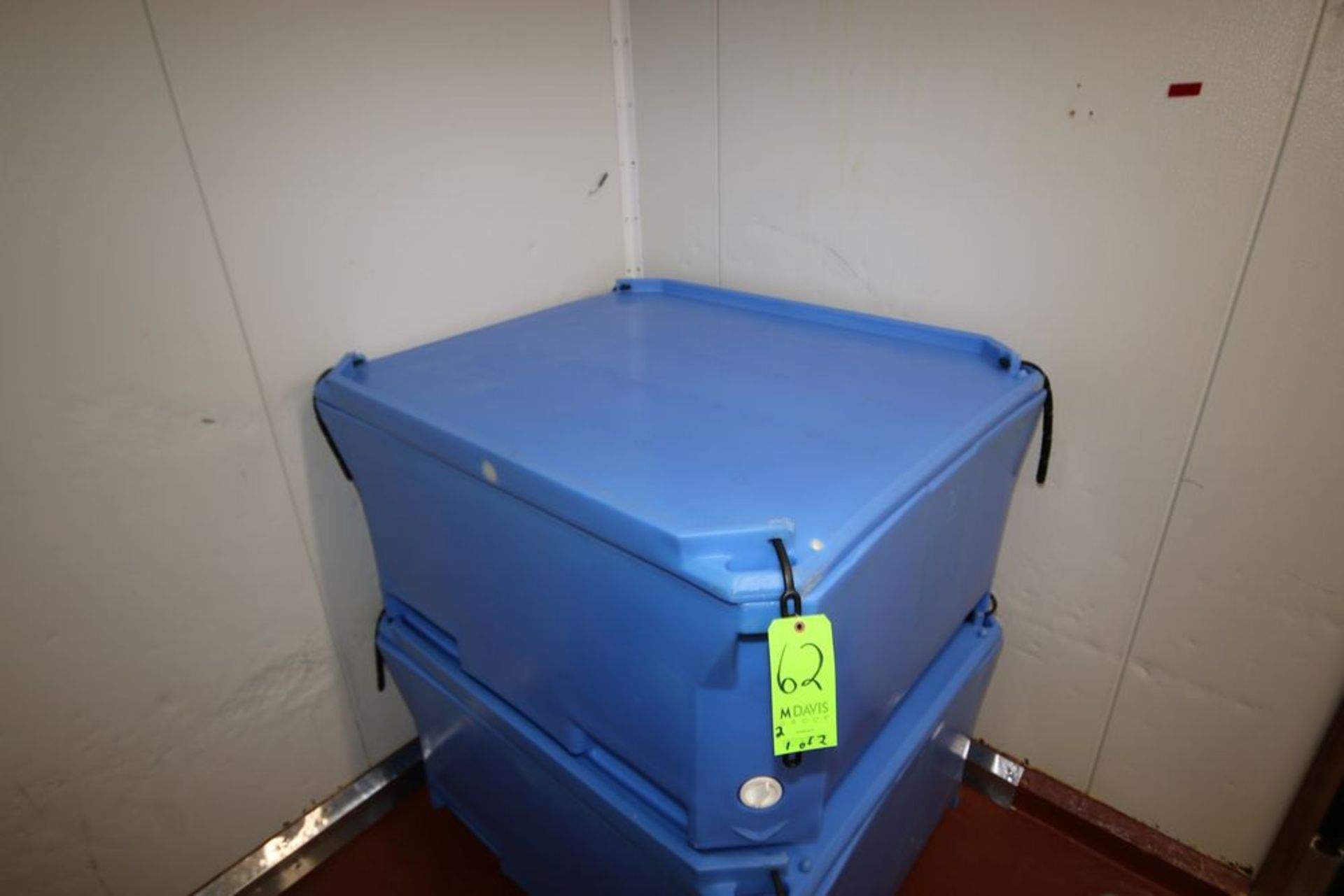 Ice Totes with Lids, Internal Dims.: Aprox. 44-1/2" L x 35" W x 17" Deep (LOCATED IN GLOUCESTER, MA) - Image 2 of 3