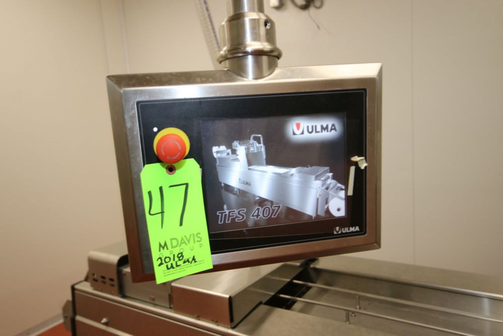 2018 Ulma Vacuum Packaging Machine, M/N TFS 407, S/N 3019981, 220 Volts, 3 Phase, with Touchscreen - Image 8 of 21