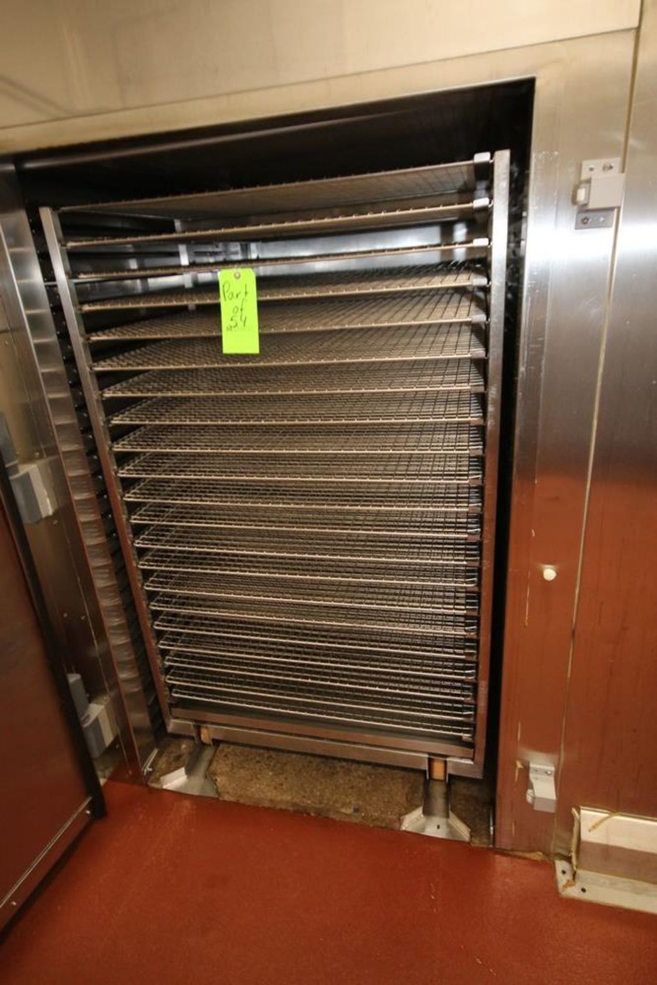 2013 AFOS S/S Dual Door Smokehouse, AFOS #: K4376, with Side S/S Kiln, M/N AKI-250, S/N K4376, 480 - Image 8 of 16