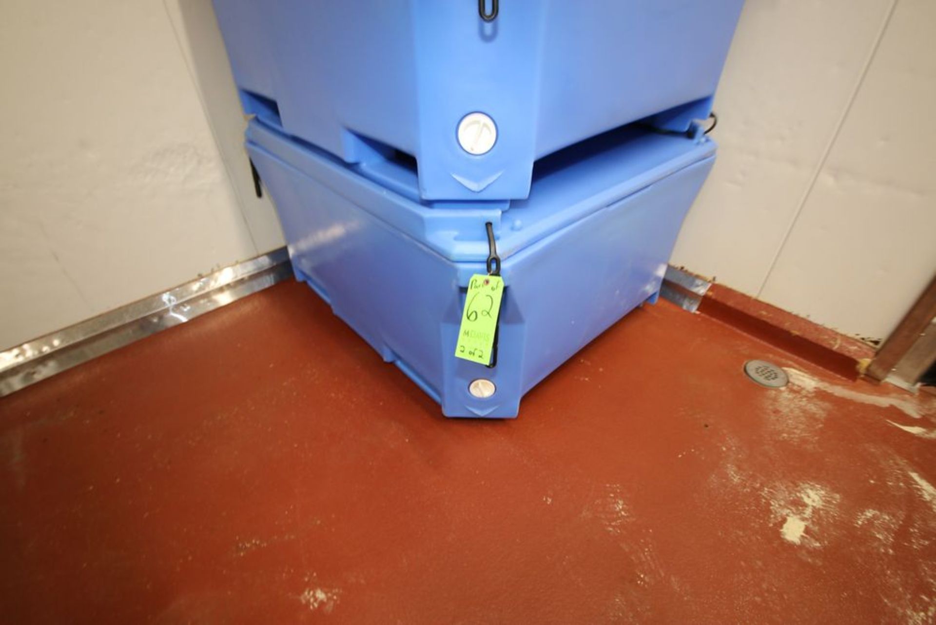 Ice Totes with Lids, Internal Dims.: Aprox. 44-1/2" L x 35" W x 17" Deep (LOCATED IN GLOUCESTER, MA) - Image 3 of 3