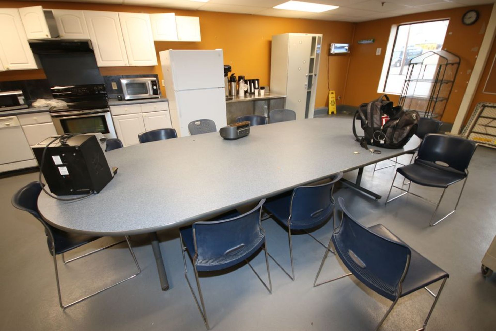 Contents of Break Room, Includes (1) S/S Table, (3) Microwaves, Double Door Storage Cabinet, (1) - Image 6 of 6