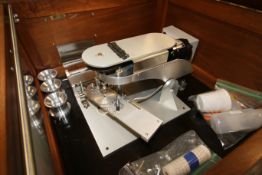 National 10 Gram Lab/Metering Mixograph, with S/S Adjustable Product Table, with Wooden Enclosure