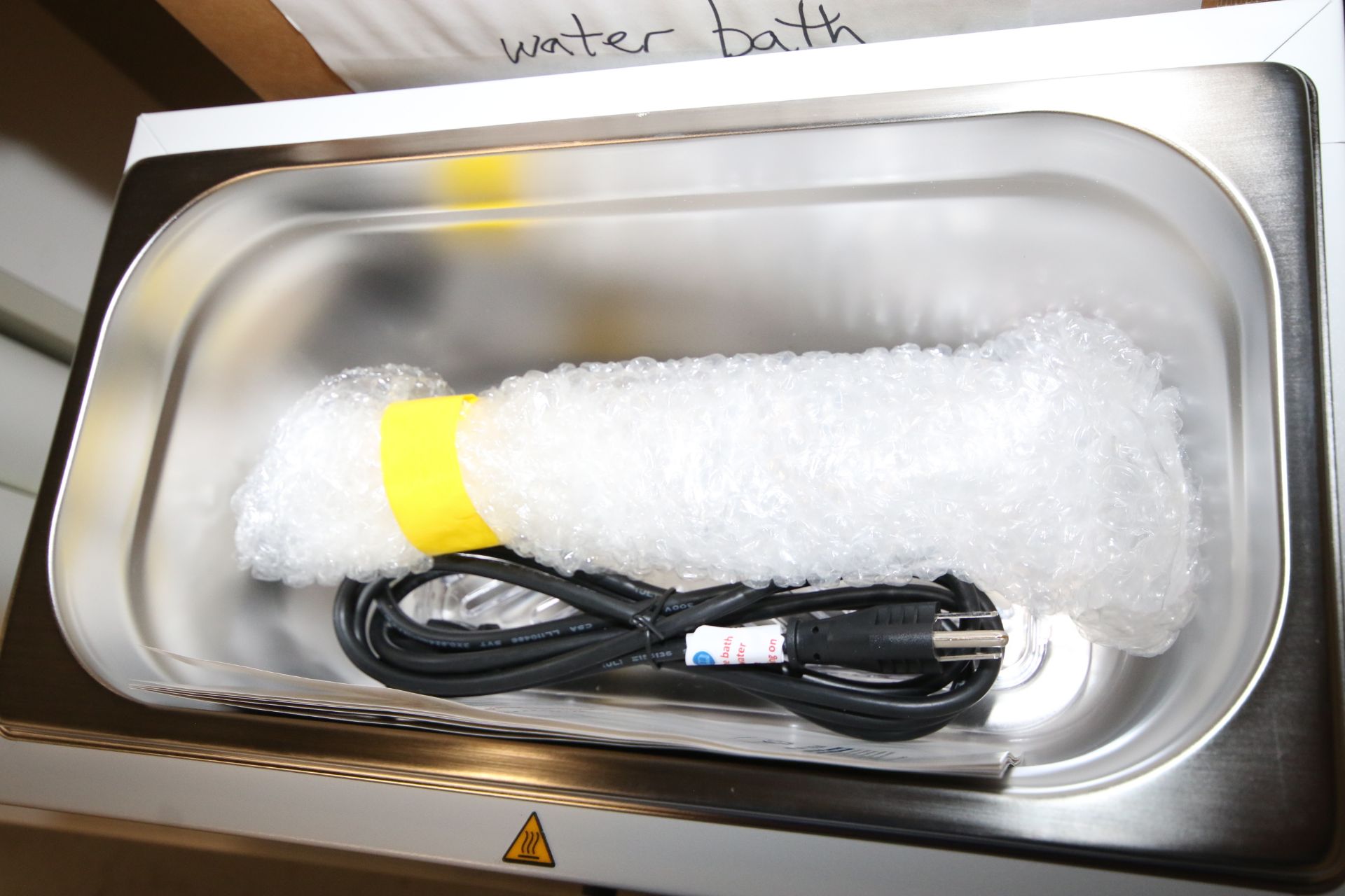 NEW VWR Unstirred S/S Water Bath, Type 89032-214, S/N WJ1049010, 120 Volts, Internal Dims.: Aprox. - Image 3 of 5