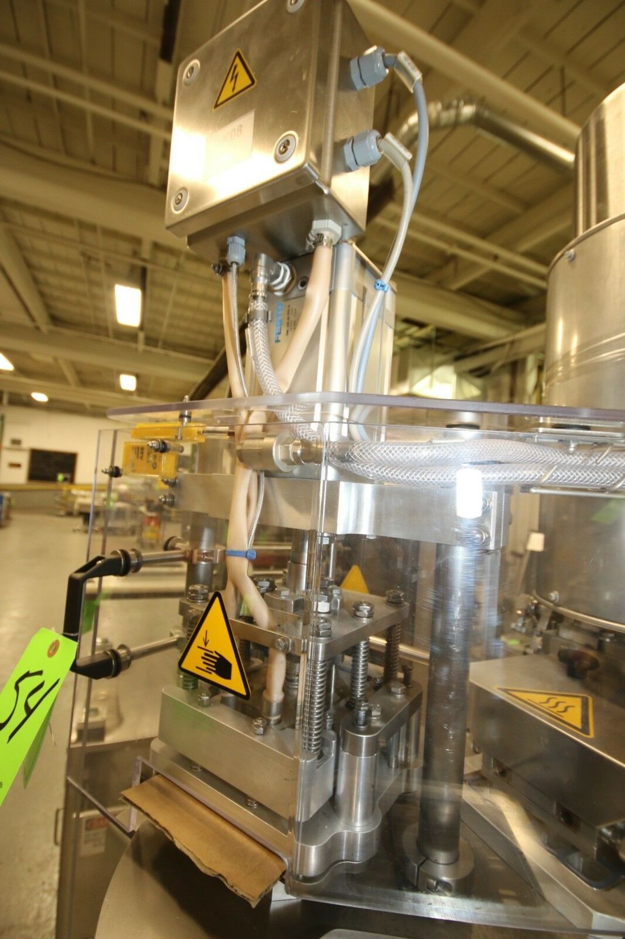 NEW 2013 Waldner Dosomat 3-Station Rotary Automatic Blister Pack Test Type Filler & Sealing Machine, - Image 4 of 8