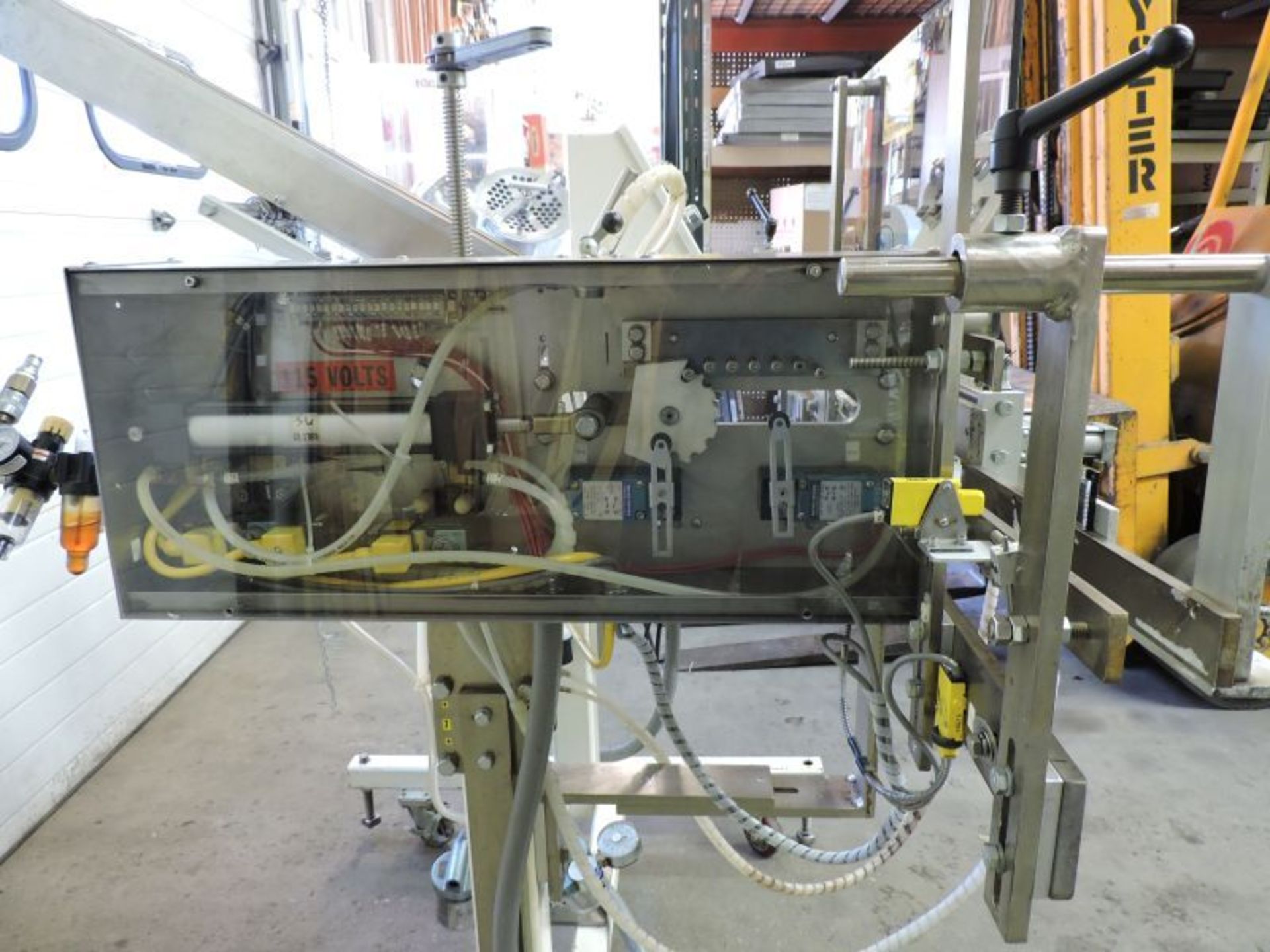 MGS Leaflet Inserter - Model 105-230, Serial 4057, 115 Volts, 1 Phase, 60 Hz, 15 Amp, Machine is - Image 2 of 6