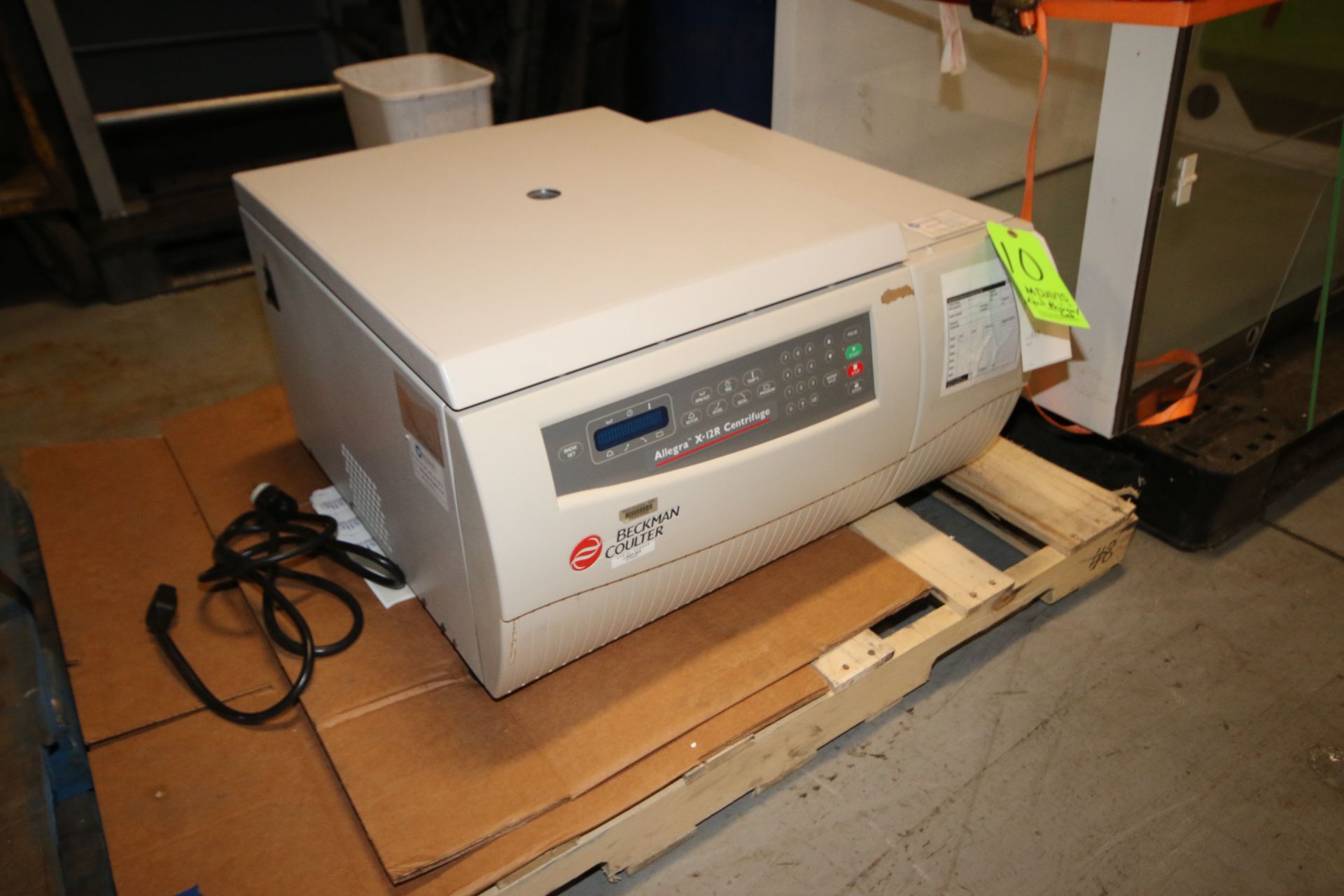 Beckman Coulter Benchtop Centrifuge, M/N Allegra X-12R, S/N ALX04EB7, 208 Volts, 60 Hz (LOCATED IN - Image 2 of 4