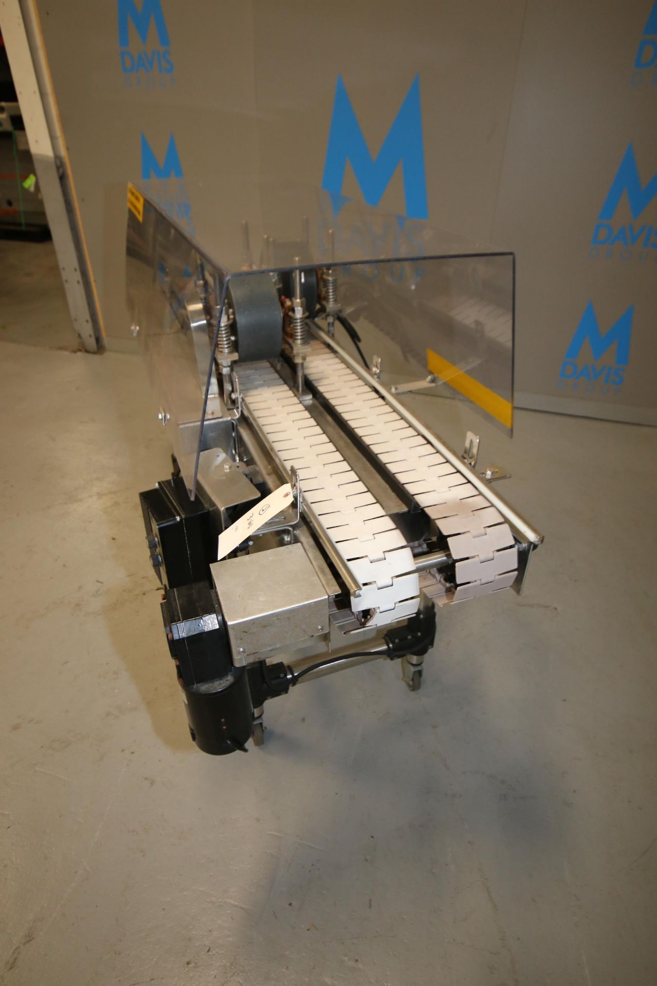 Straight Section of S/S Dual Lane Conveyor, BEC 1 hp Drive, with BEC Adjustable Speed Drive, Type - Image 4 of 12