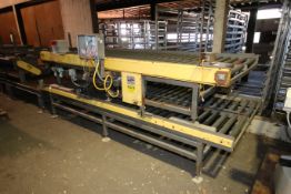 4-Sections of Conveyor, Including (3) H & CS Roller Conveyor, 3-Sections Aprox. 124" L x 54" W x 32"