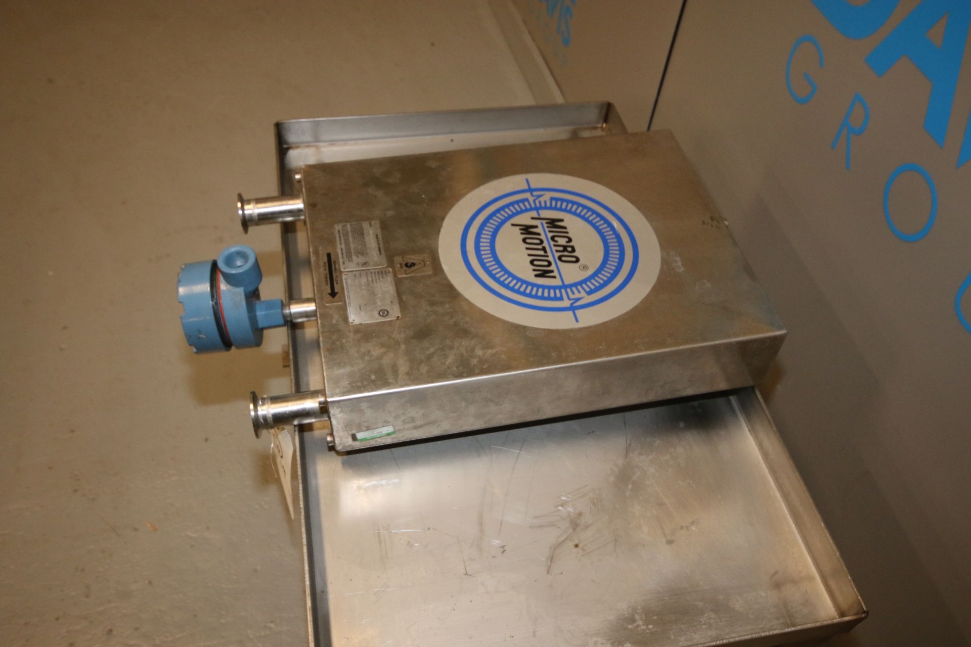 Micro-Motion S/S Flow Meter, M/N DL065S242SU, S/N 930517, with Aprox. 1" Clamp Type Inlet/Outlet( - Image 6 of 6