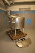 Cherry-Burrell Aprox. 250 Gal. S/S Processor, Cone Bottom with S/S Hinge Lids, Includes S/S Plug