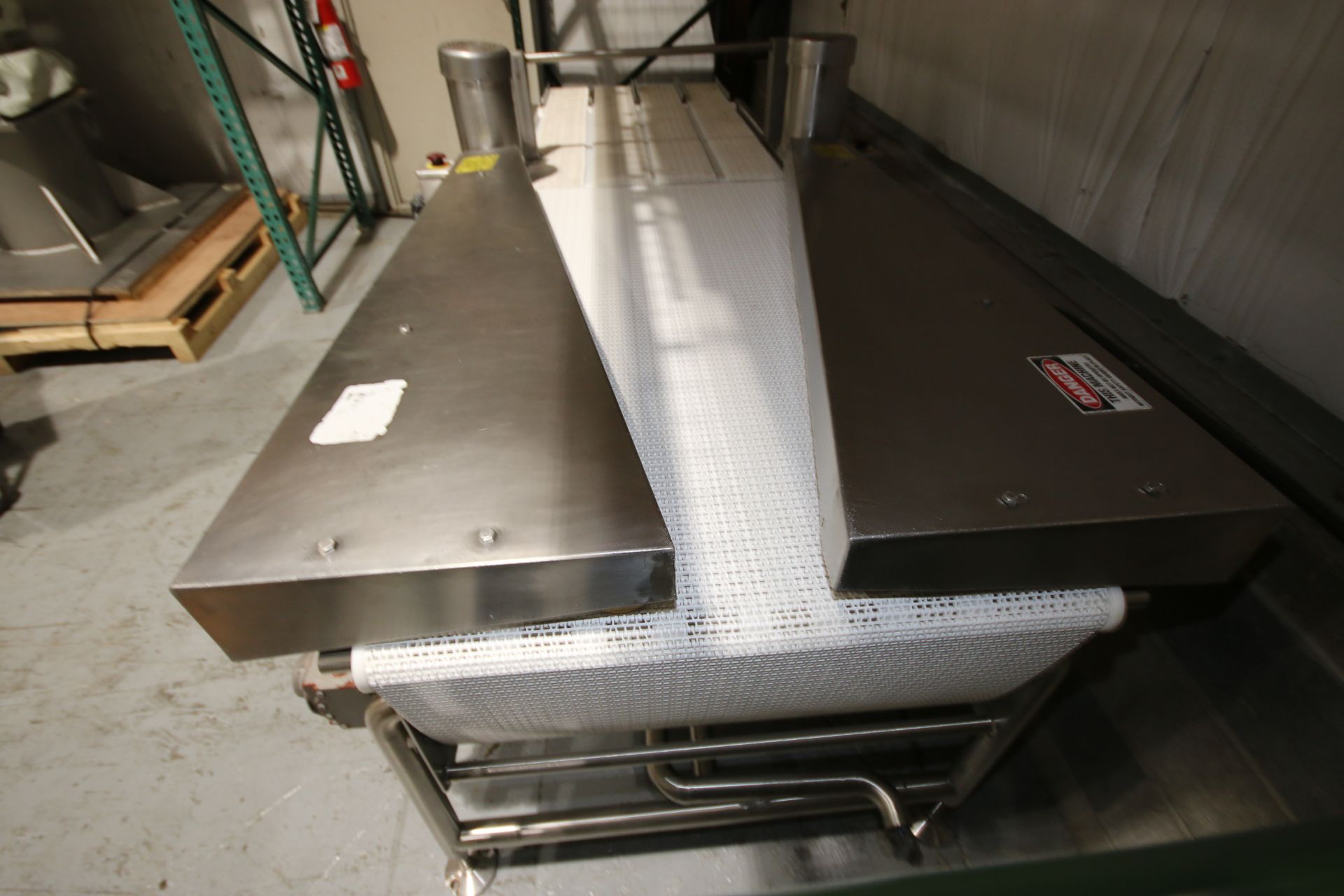 STI S/S Conveyor, with 4-Lane Aprox. 7" W Infeed Conveyor, with Table Top Single Filer, Aprox. 7-1/ - Image 4 of 12