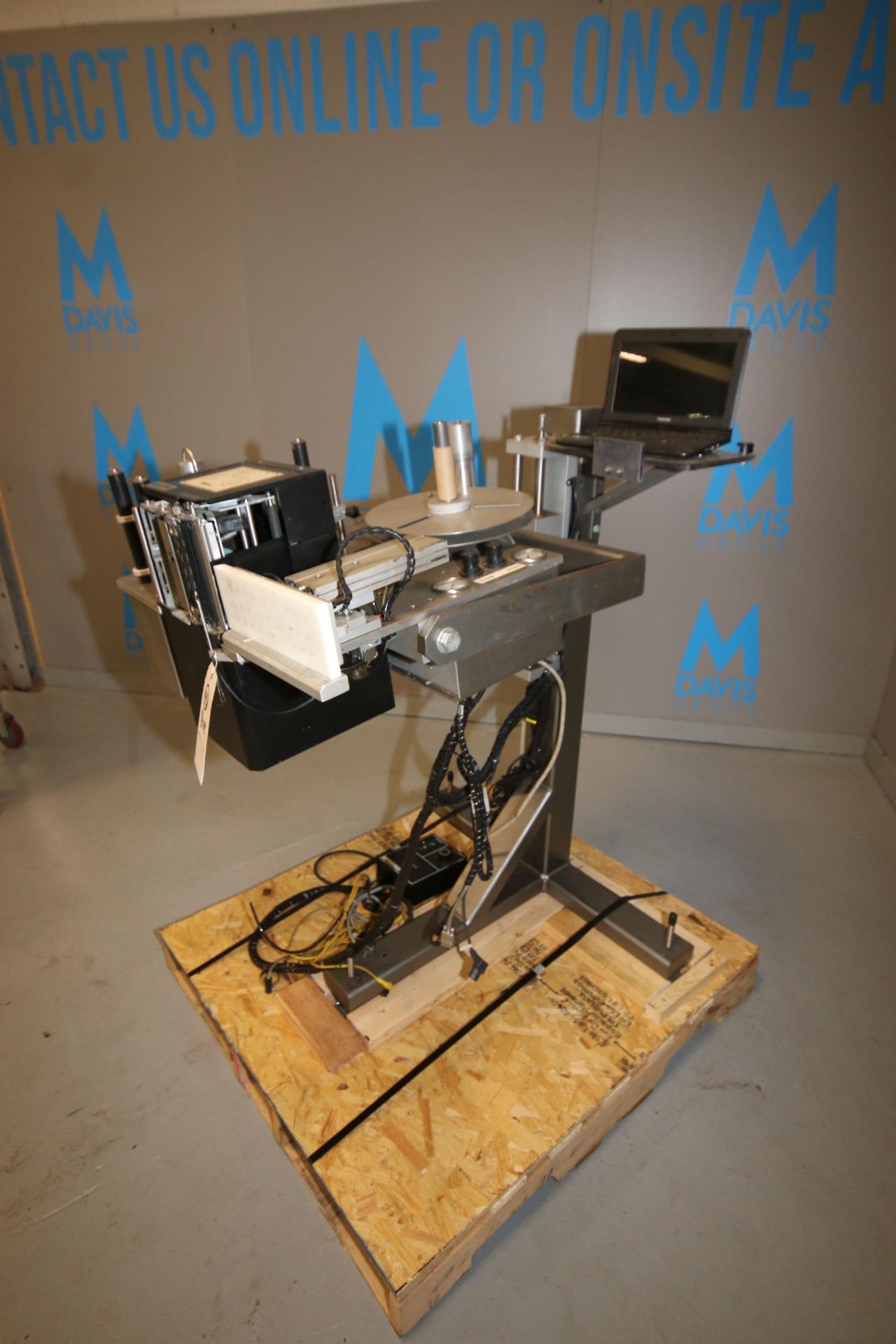 Sato/X-Pak USA Rollfed Labeler, M/N XP-A8200, S/N SX052010 with Sato Coder, Model M-8485Se with - Image 8 of 9