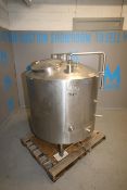 Walker 200 Gal. S/S Processor, M/N PZ-ST, S/N 1448, ATMOS PSIG MAWP @ 250 F, 15 PSIG MAWP @ 250 F,