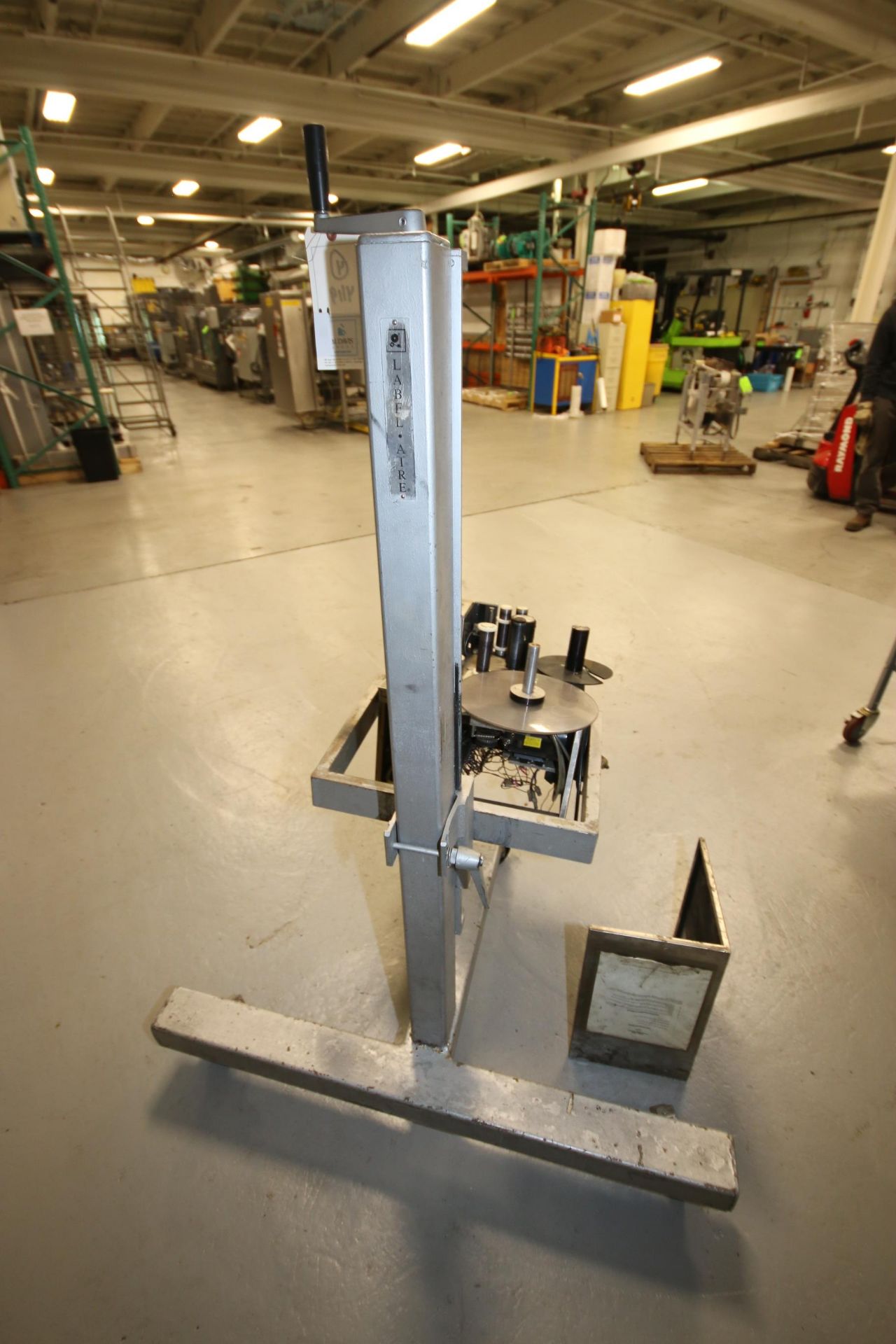 Label - Aire Roll Fed Labeler, Mounted on Portable Stand (IN#68959)(LOCATED IN MDG AUCTION - Image 7 of 7