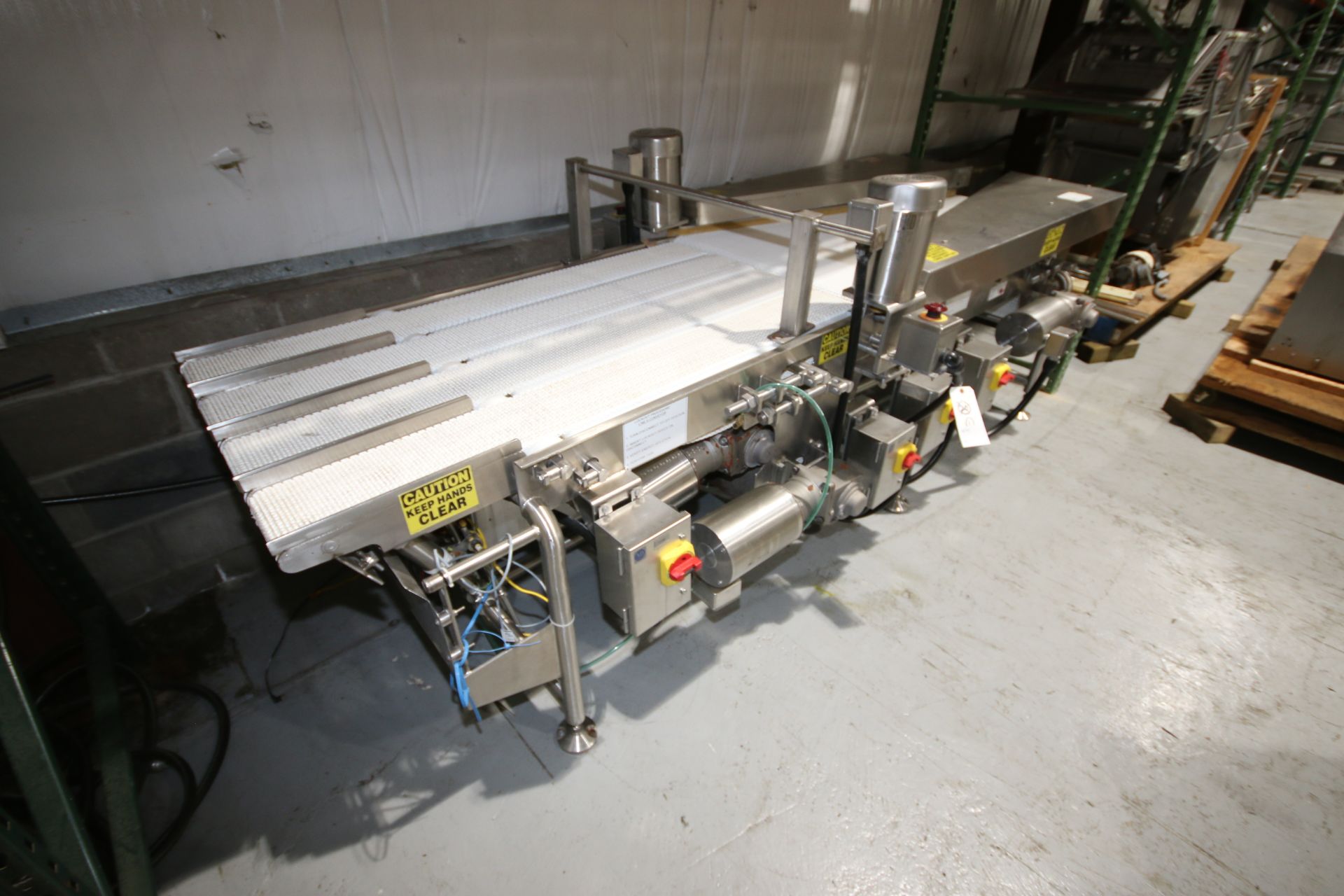 STI S/S Conveyor, with 4-Lane Aprox. 7" W Infeed Conveyor, with Table Top Single Filer, Aprox. 7-1/ - Image 2 of 12