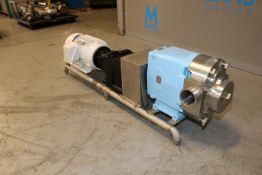 Waukesha 20 hp Positive Displacement Pump, M/N 220, S/N 143418, with Century II 3510/2910/3493 RPM